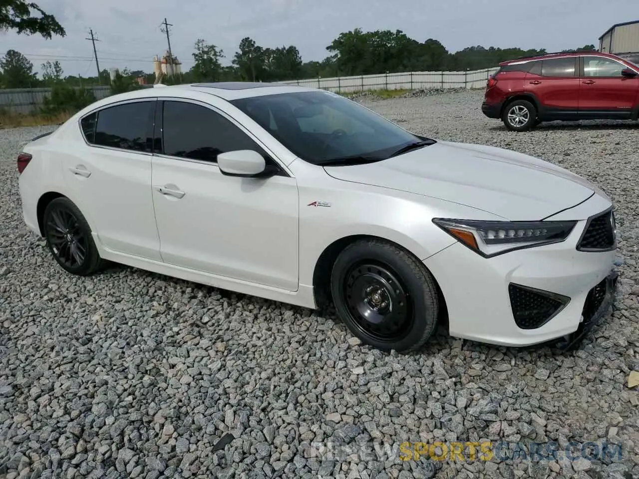 4 Photograph of a damaged car 19UDE2F82MA007870 ACURA ILX 2021