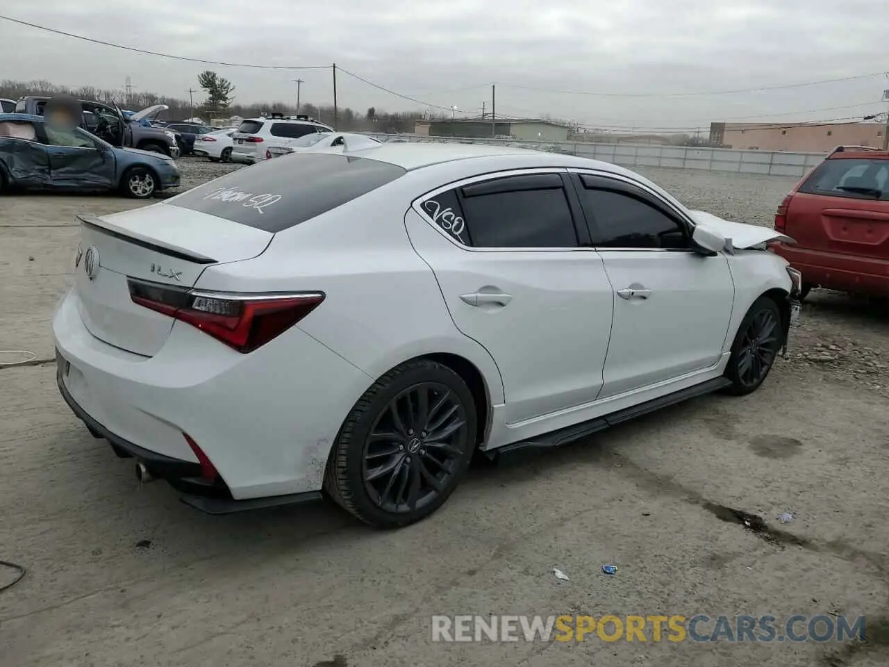 3 Photograph of a damaged car 19UDE2F83MA008591 ACURA ILX 2021