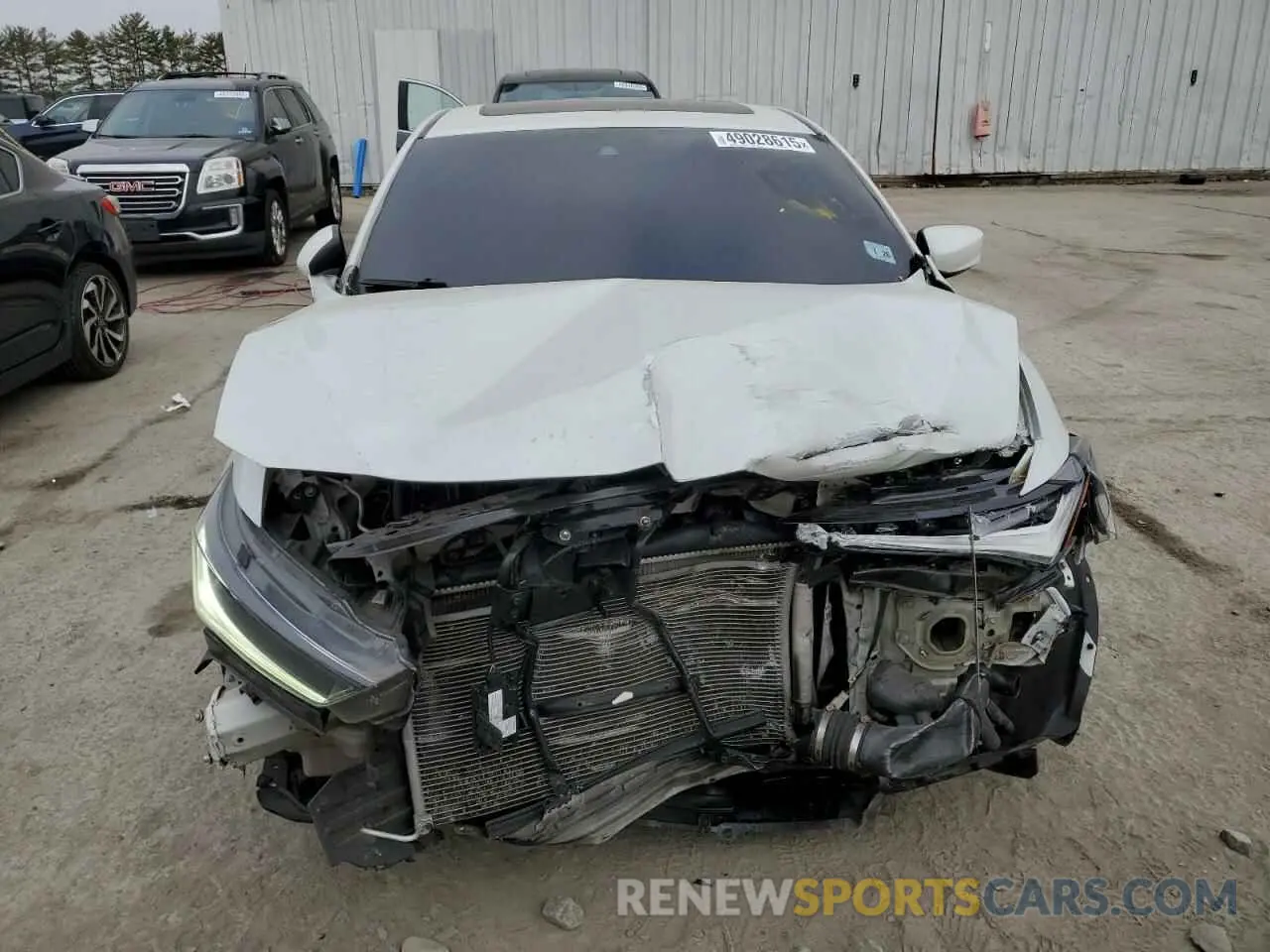 5 Photograph of a damaged car 19UDE2F83MA008591 ACURA ILX 2021