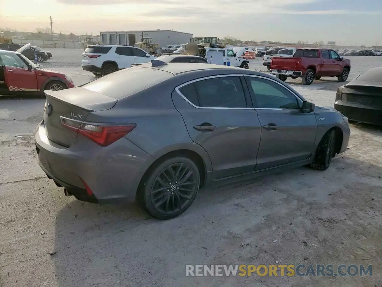3 Photograph of a damaged car 19UDE2F84MA001732 ACURA ILX 2021