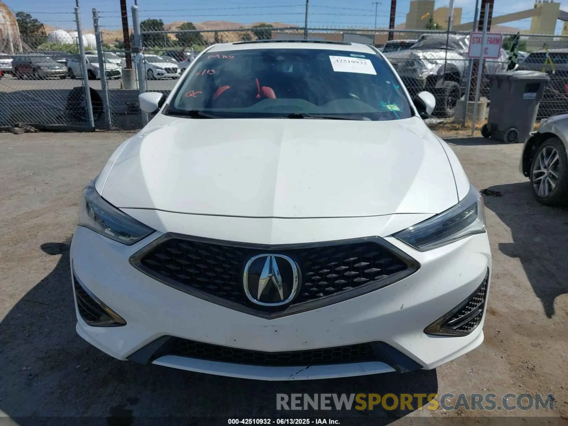 11 Photograph of a damaged car 19UDE2F84MA001939 ACURA ILX 2021