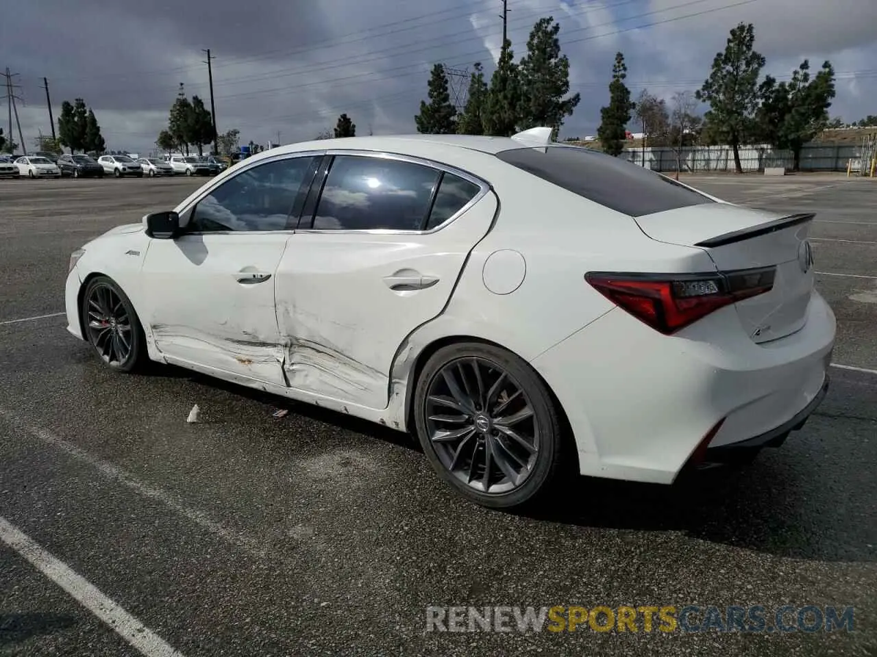 2 Photograph of a damaged car 19UDE2F85MA005191 ACURA ILX 2021