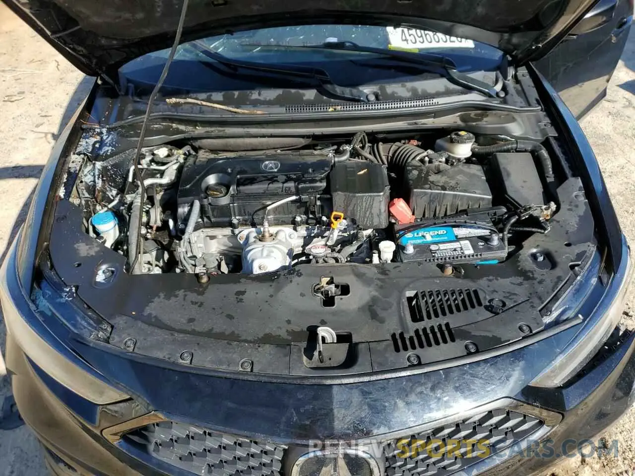 11 Photograph of a damaged car 19UDE2F87MA000283 ACURA ILX 2021