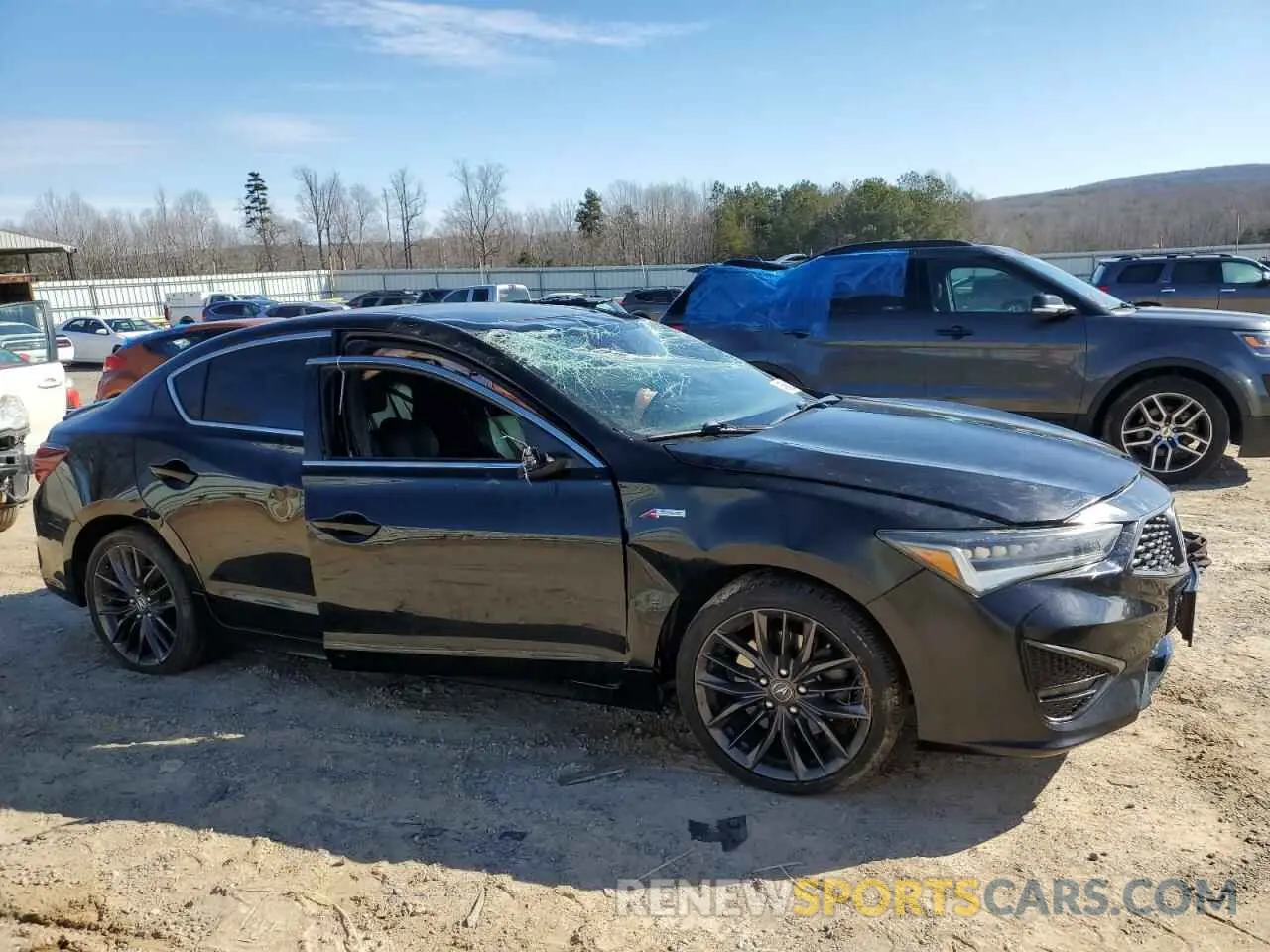 4 Photograph of a damaged car 19UDE2F87MA000283 ACURA ILX 2021
