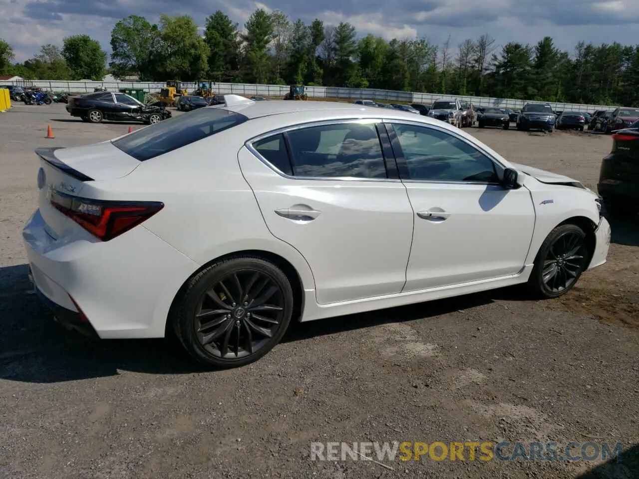 3 Photograph of a damaged car 19UDE2F87MA006567 ACURA ILX 2021