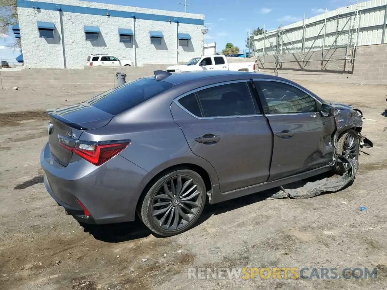 3 Photograph of a damaged car 19UDE2F87MA007637 ACURA ILX 2021