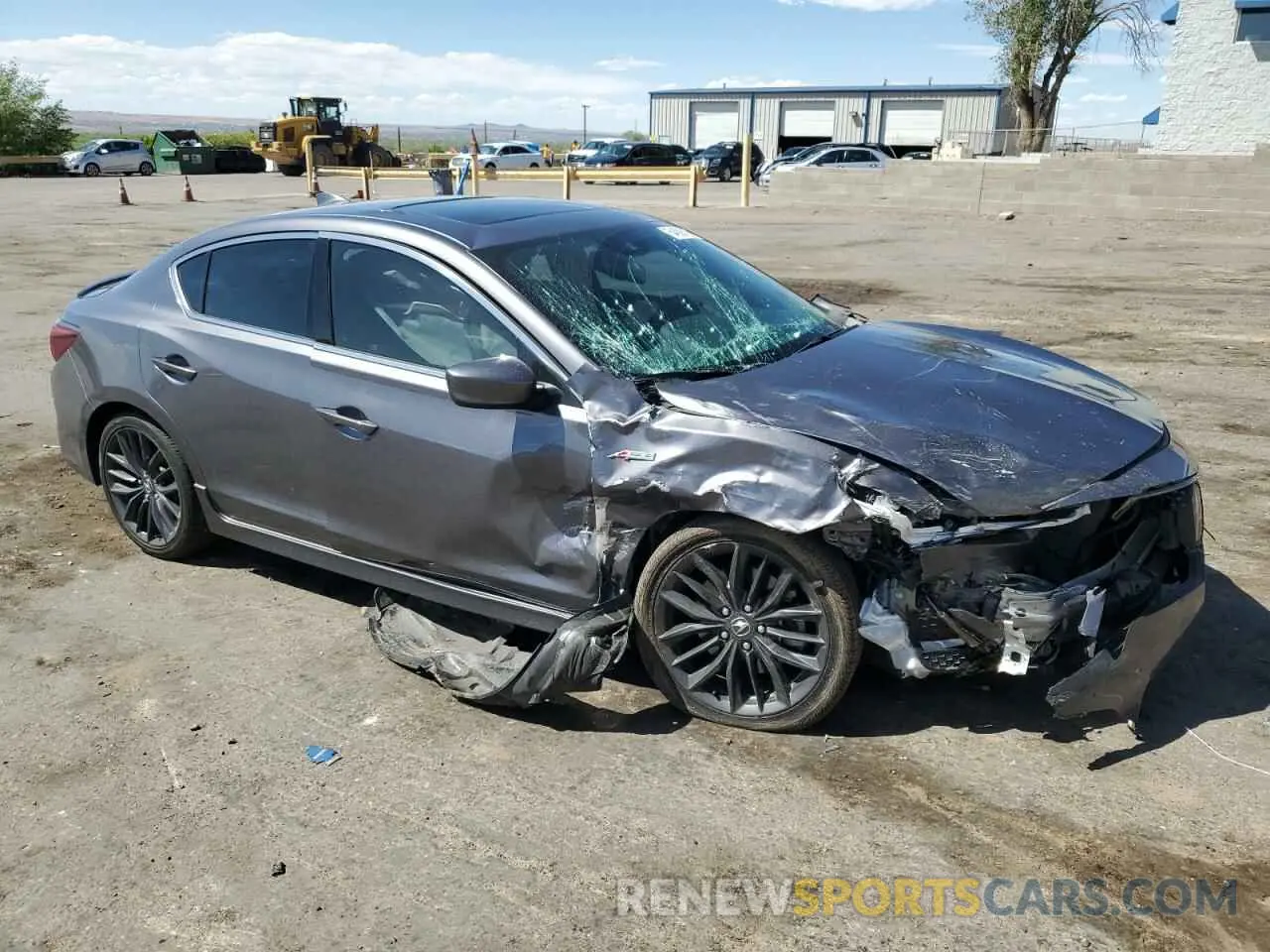 4 Photograph of a damaged car 19UDE2F87MA007637 ACURA ILX 2021