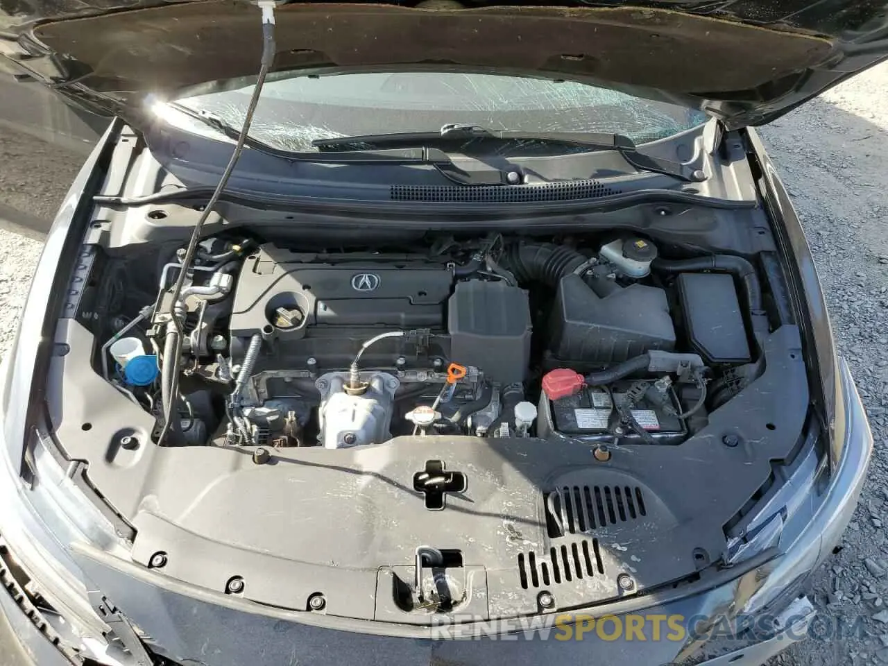 11 Photograph of a damaged car 19UDE2F88MA000244 ACURA ILX 2021
