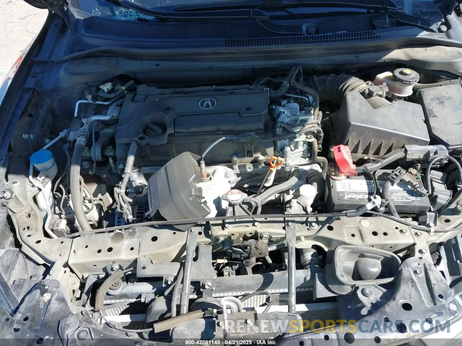 10 Photograph of a damaged car 19UDE2F88MA004942 ACURA ILX 2021