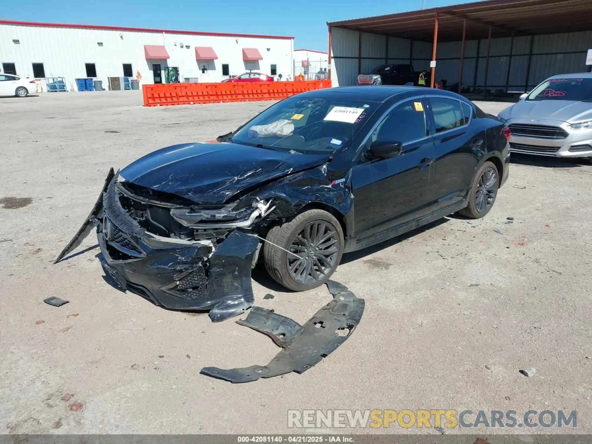 2 Photograph of a damaged car 19UDE2F88MA004942 ACURA ILX 2021