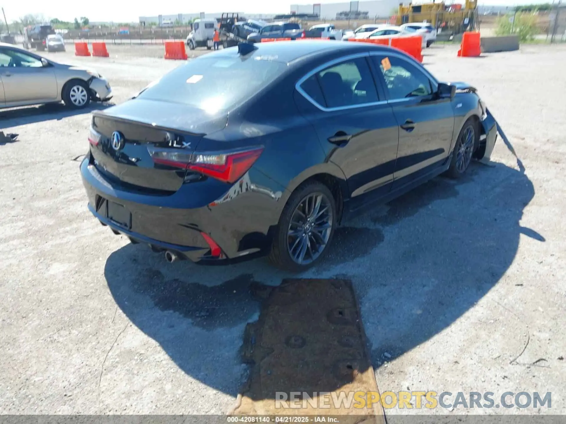 4 Photograph of a damaged car 19UDE2F88MA004942 ACURA ILX 2021