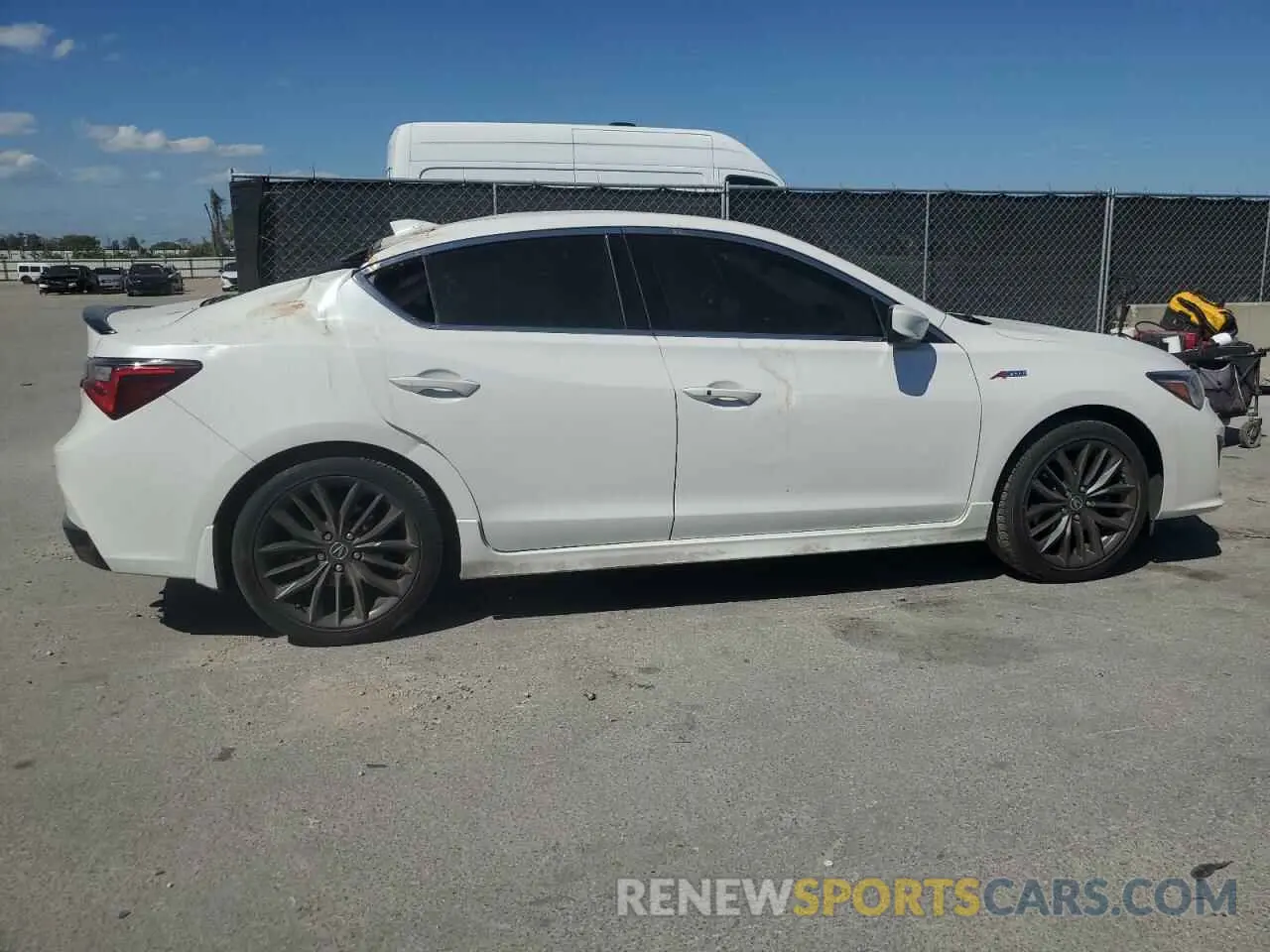 3 Photograph of a damaged car 19UDE2F88MA010837 ACURA ILX 2021