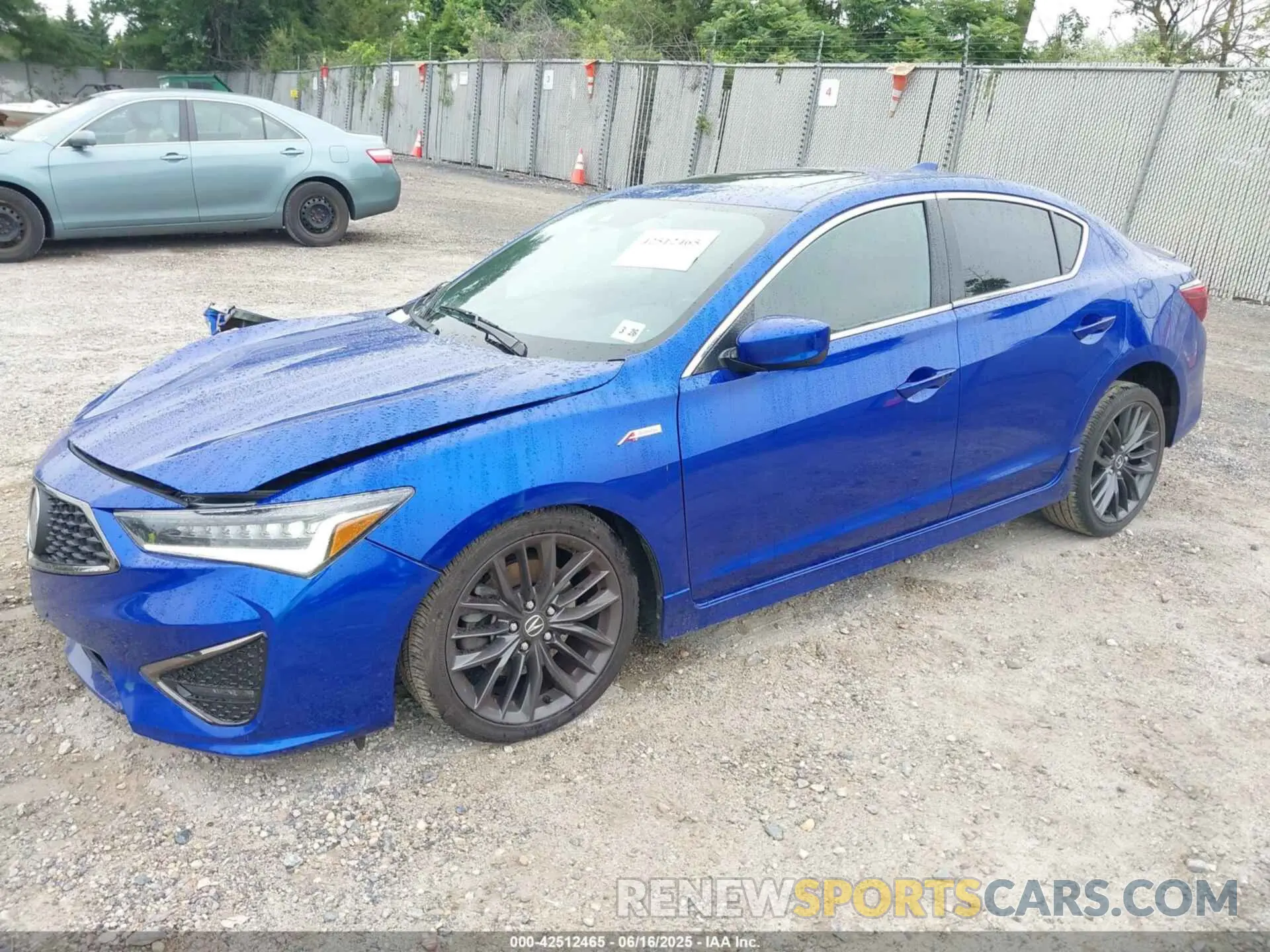 2 Photograph of a damaged car 19UDE2F89MA005226 ACURA ILX 2021