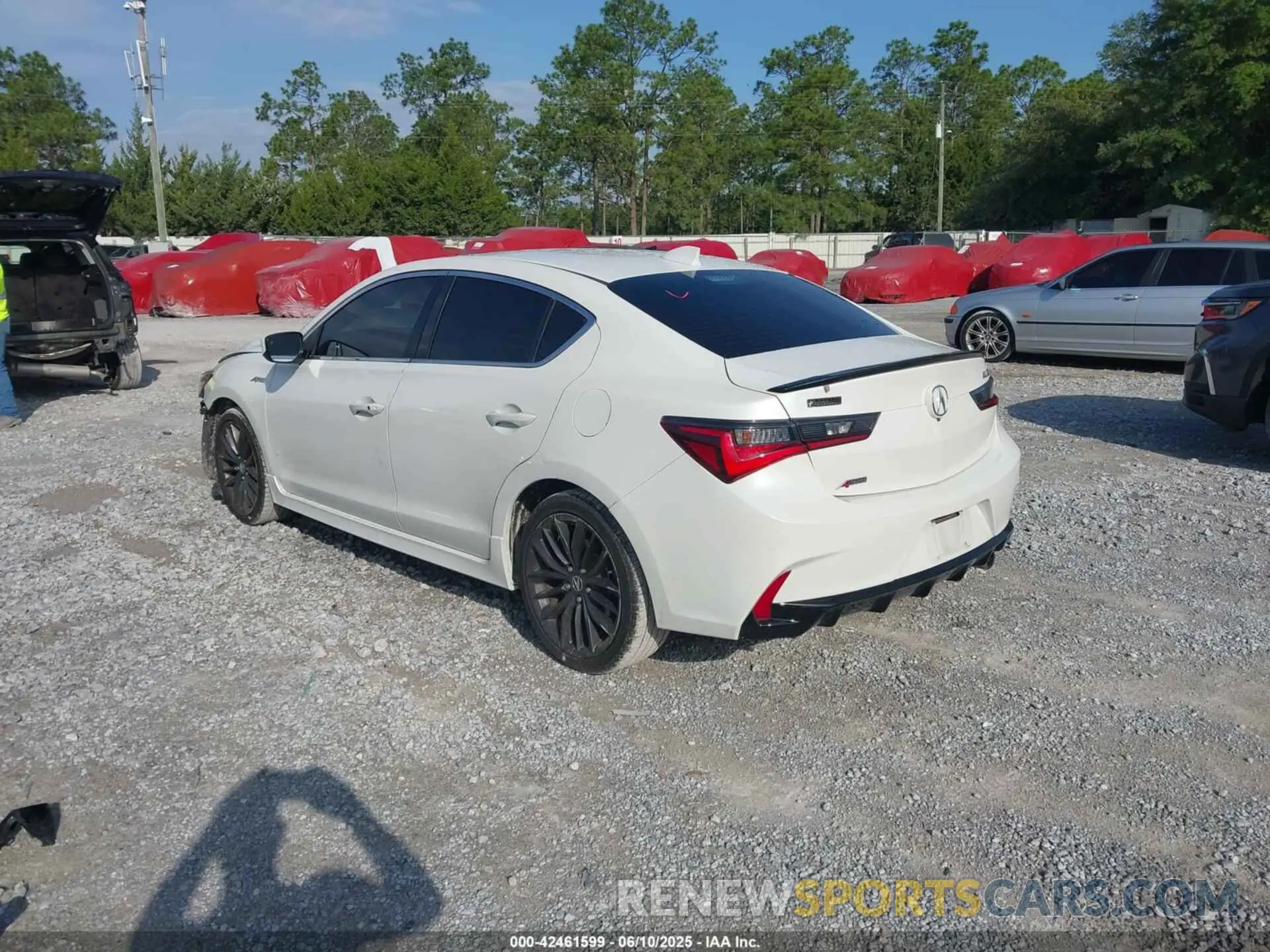 3 Photograph of a damaged car 19UDE2F89MA010863 ACURA ILX 2021