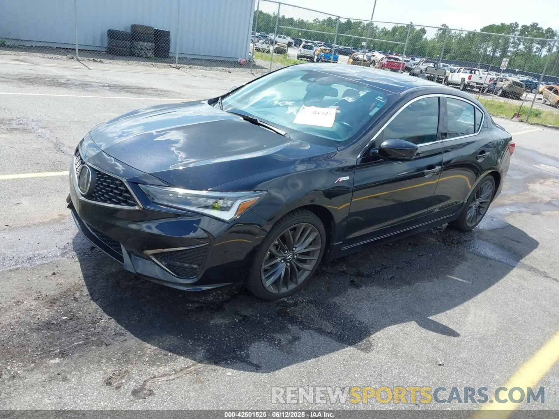 2 Photograph of a damaged car 19UDE2F8XMA004098 ACURA ILX 2021