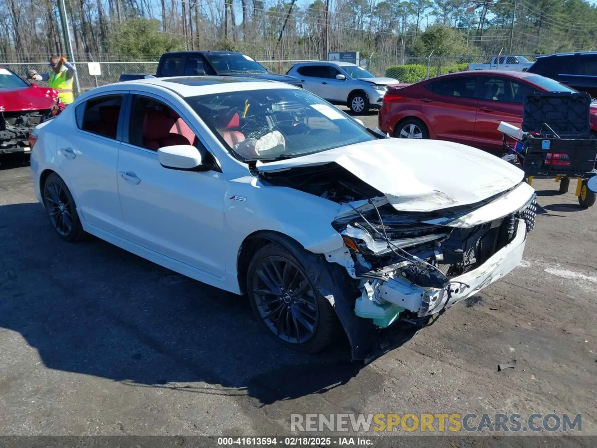 1 Photograph of a damaged car 19UDE2F8XMA005560 ACURA ILX 2021