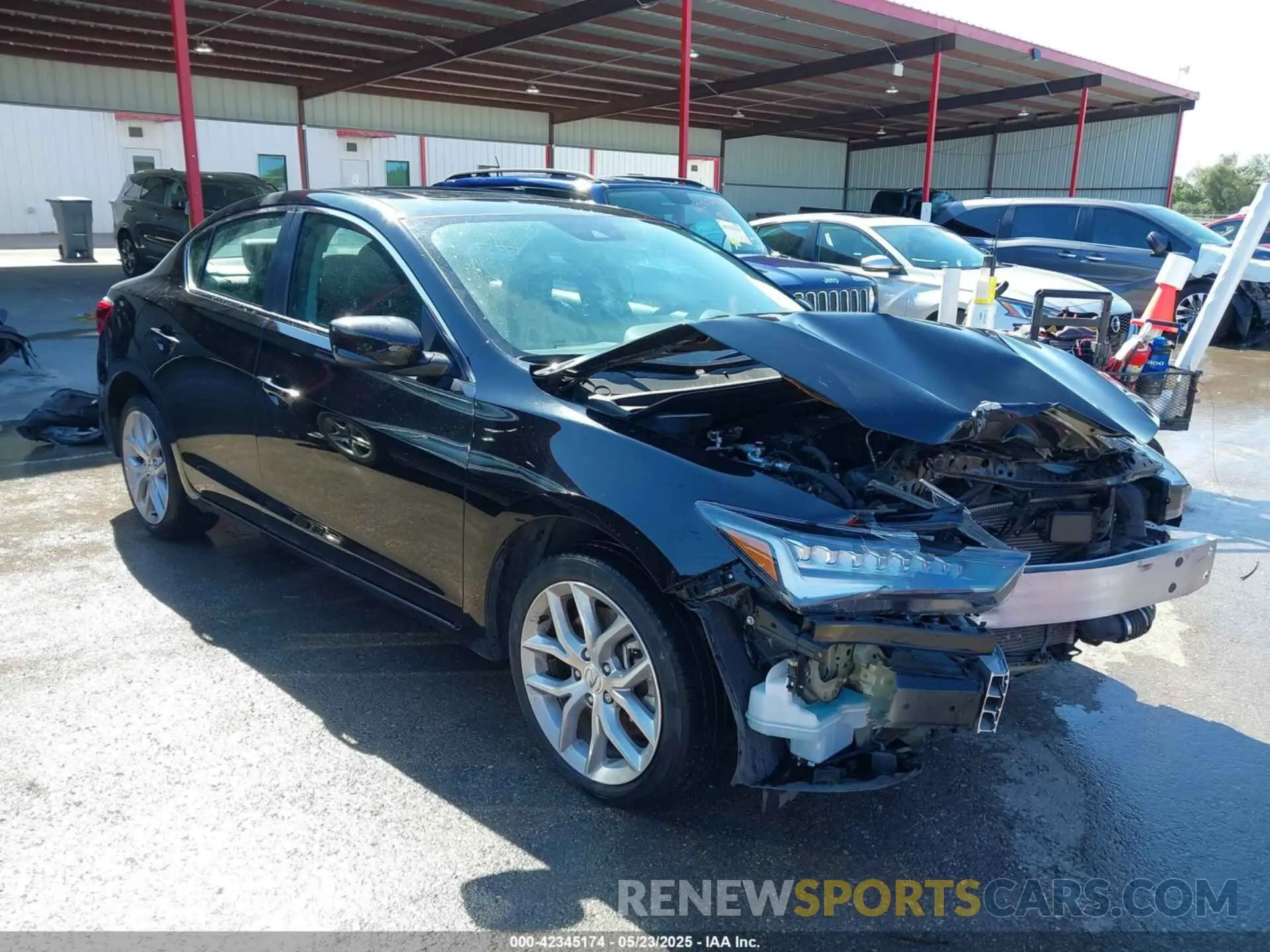 1 Photograph of a damaged car 19UDE2F38NA004932 ACURA ILX 2022