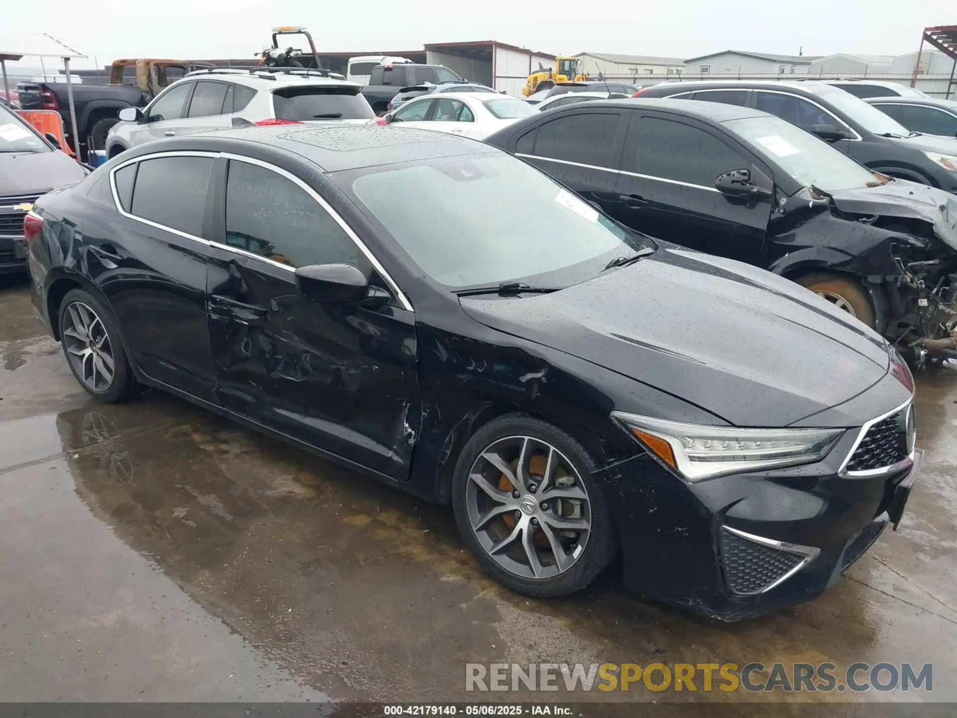 1 Photograph of a damaged car 19UDE2F71NA000613 ACURA ILX 2022
