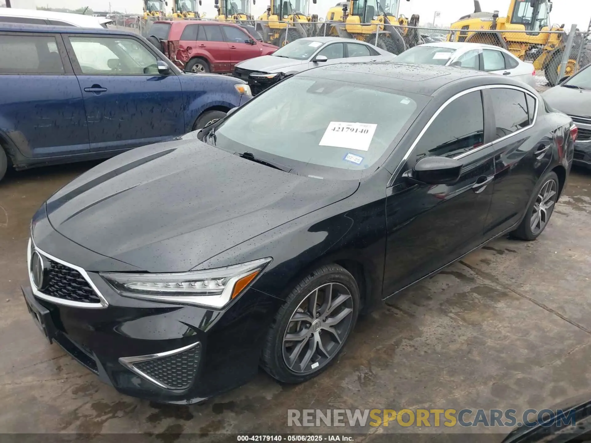 2 Photograph of a damaged car 19UDE2F71NA000613 ACURA ILX 2022