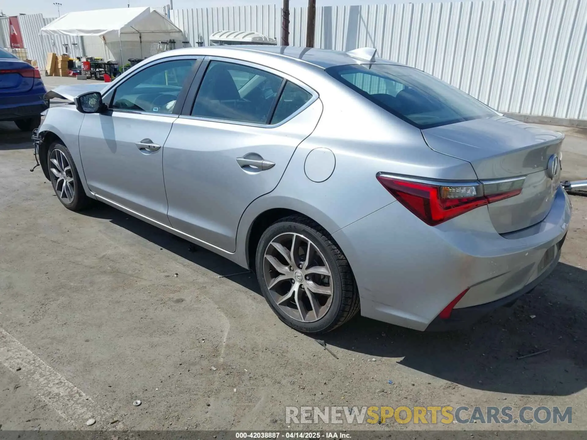 3 Photograph of a damaged car 19UDE2F71NA000854 ACURA ILX 2022