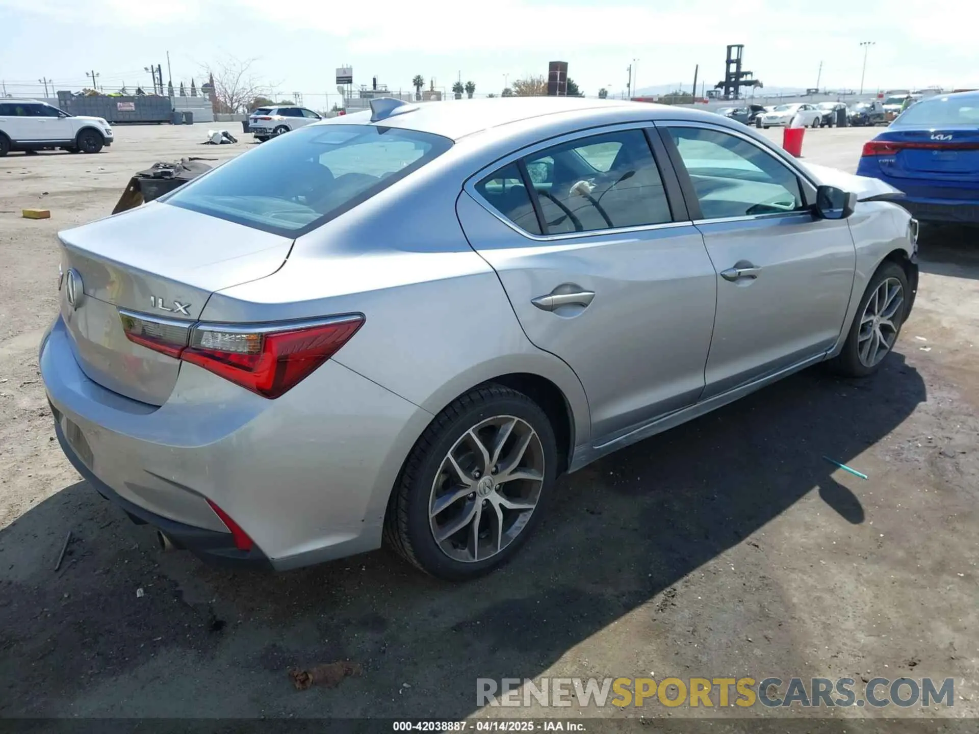 4 Photograph of a damaged car 19UDE2F71NA000854 ACURA ILX 2022