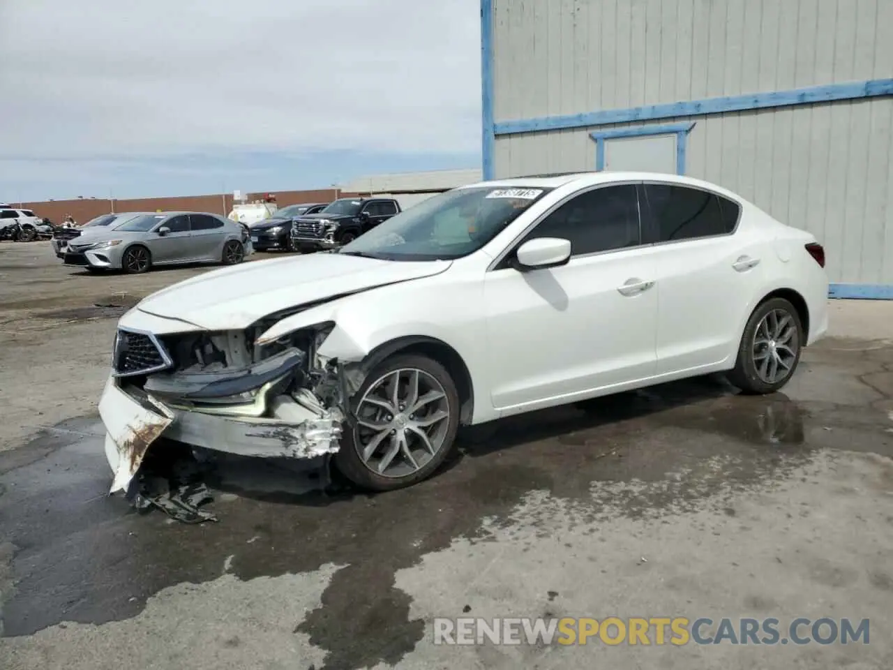 1 Photograph of a damaged car 19UDE2F71NA004614 ACURA ILX 2022