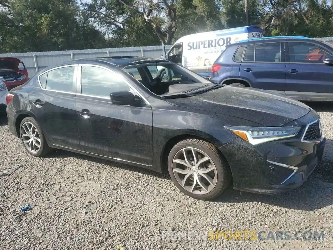 4 Photograph of a damaged car 19UDE2F73NA003903 ACURA ILX 2022