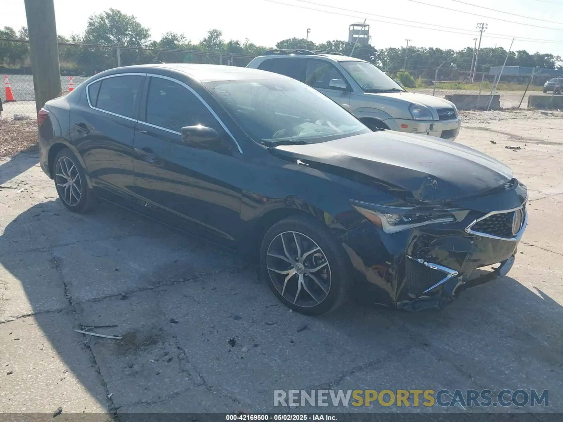 1 Photograph of a damaged car 19UDE2F74NA002307 ACURA ILX 2022