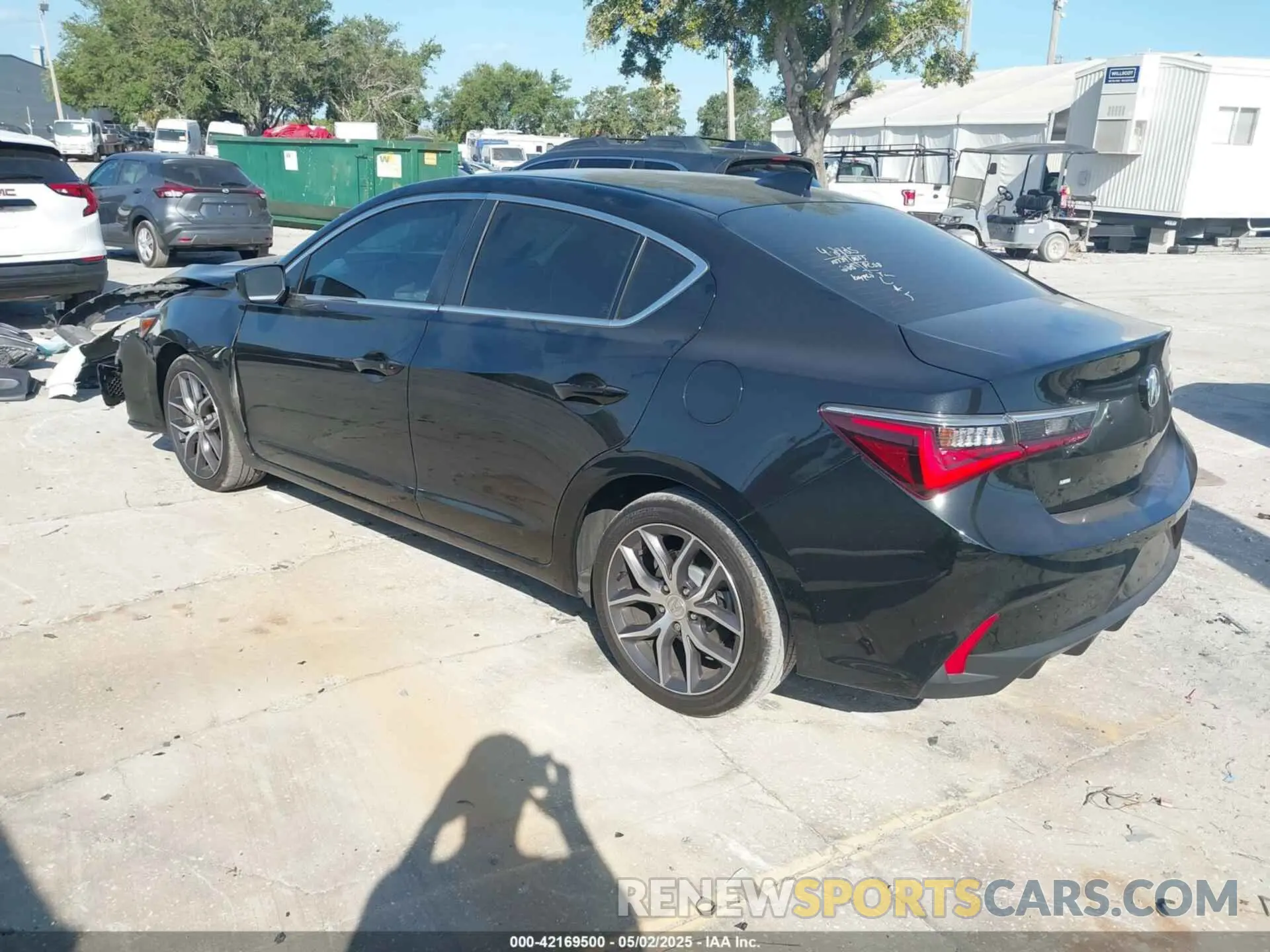 3 Photograph of a damaged car 19UDE2F74NA002307 ACURA ILX 2022