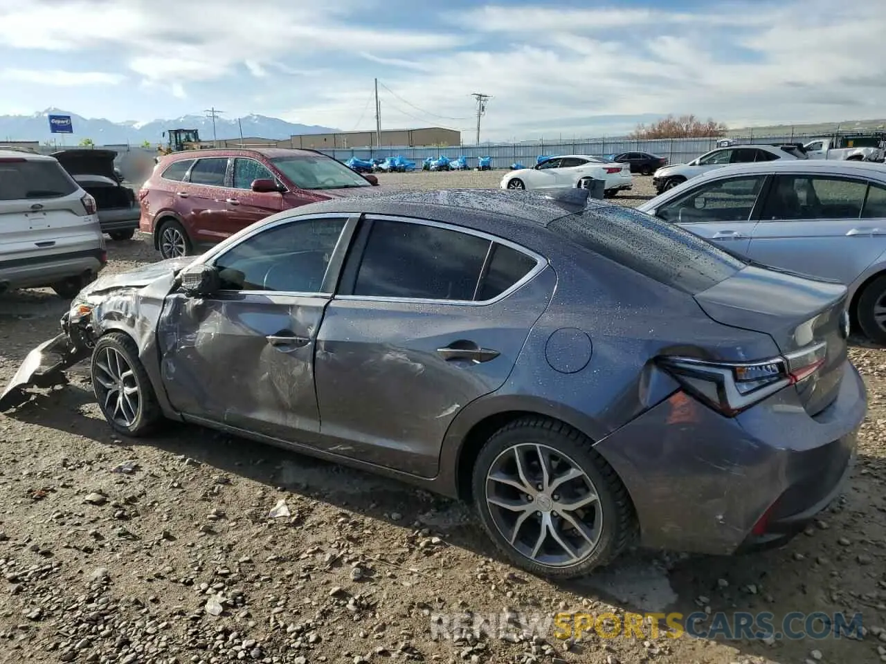 2 Photograph of a damaged car 19UDE2F75NA000811 ACURA ILX 2022