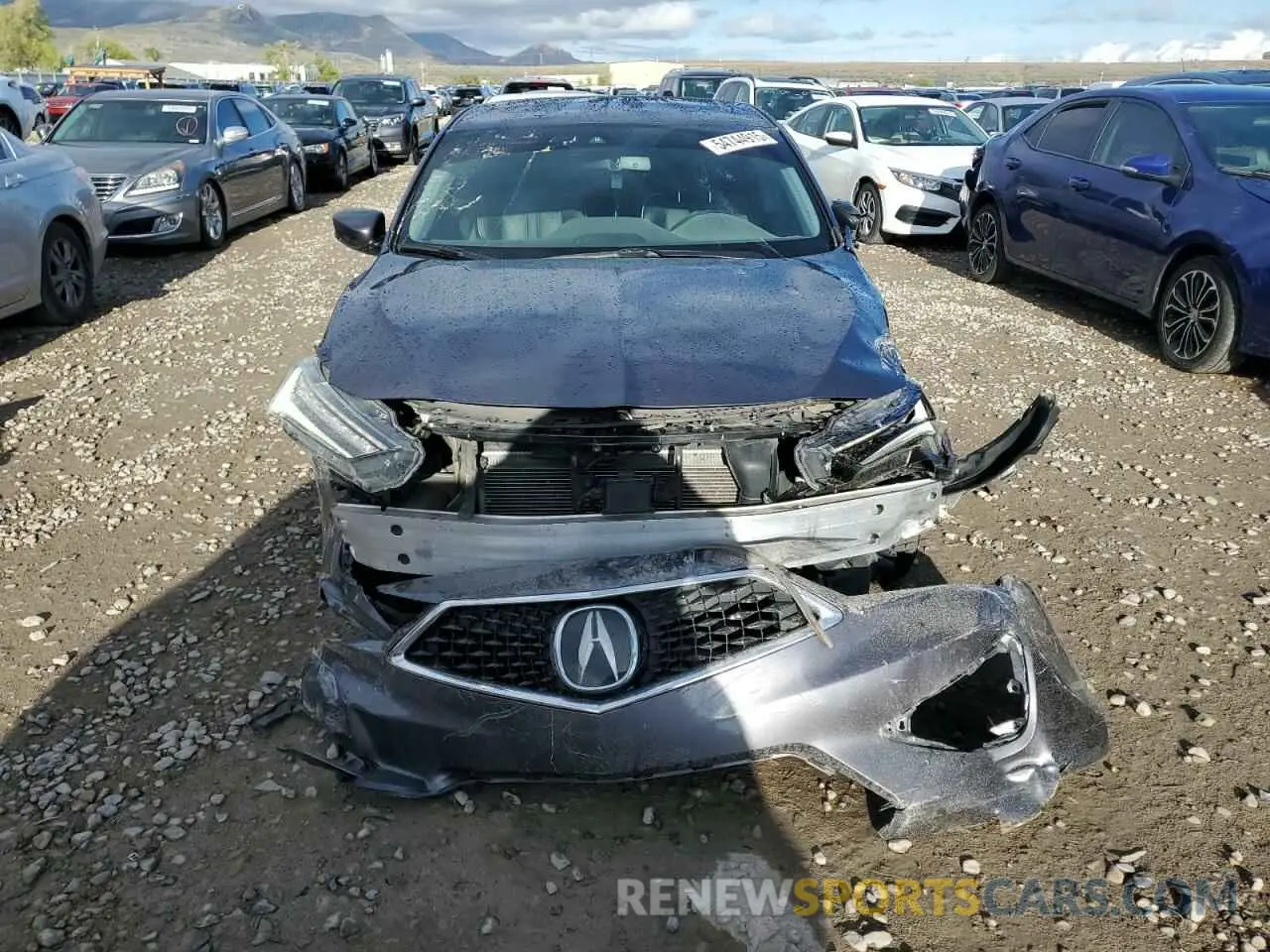 5 Photograph of a damaged car 19UDE2F75NA000811 ACURA ILX 2022
