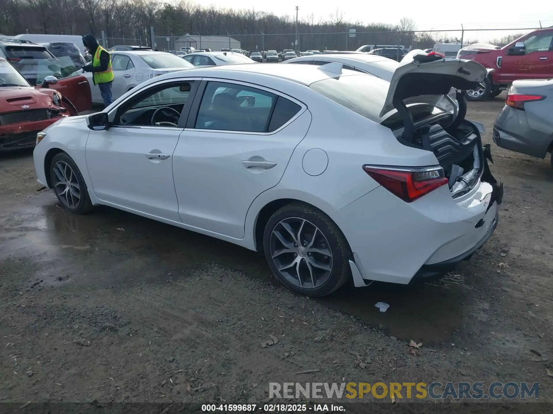 3 Photograph of a damaged car 19UDE2F76NA000154 ACURA ILX 2022