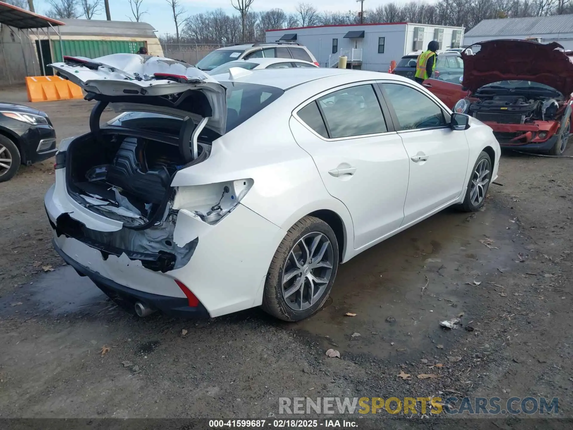 4 Photograph of a damaged car 19UDE2F76NA000154 ACURA ILX 2022
