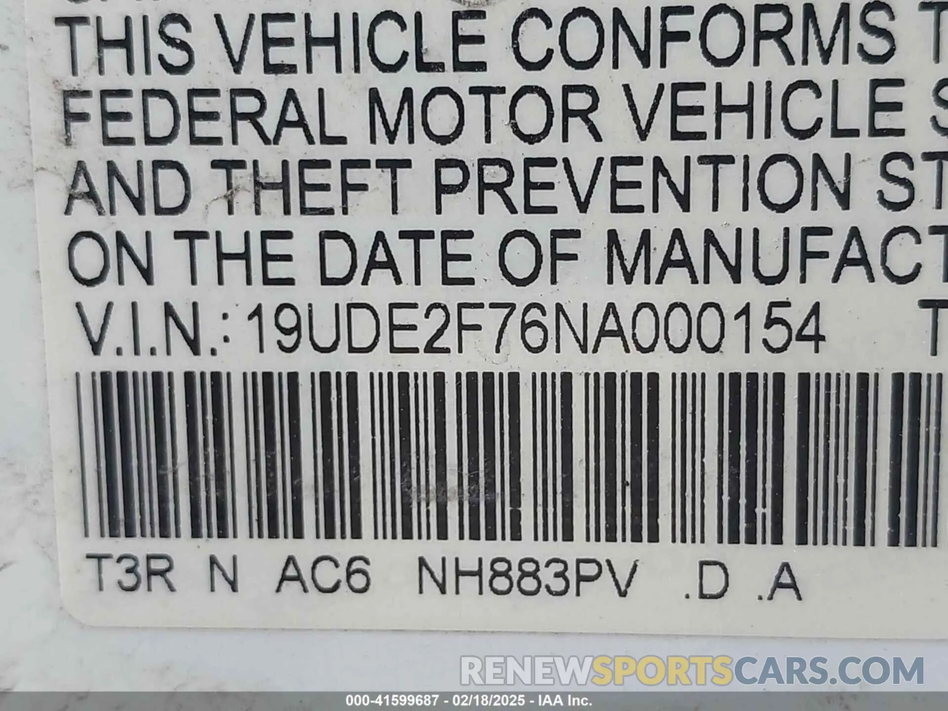 9 Photograph of a damaged car 19UDE2F76NA000154 ACURA ILX 2022