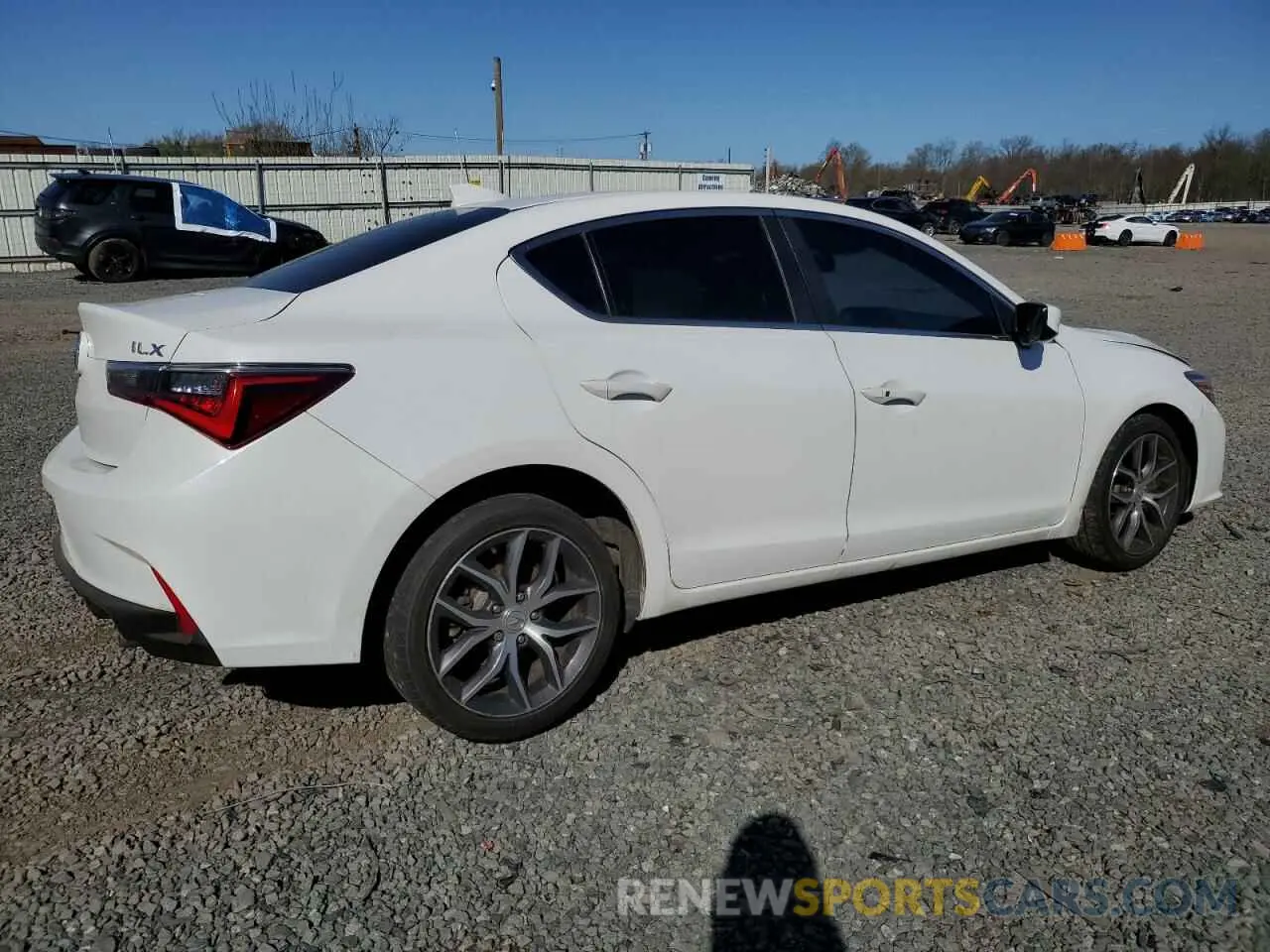 3 Photograph of a damaged car 19UDE2F79NA001444 ACURA ILX 2022