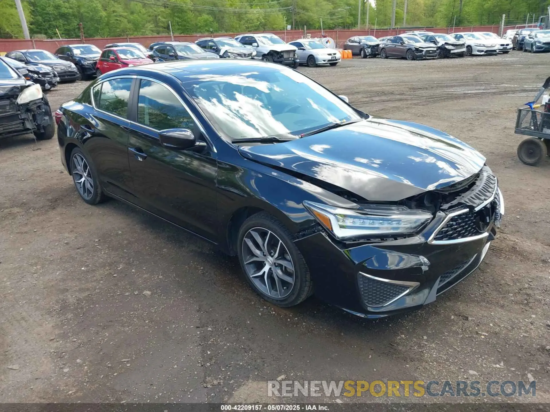 1 Photograph of a damaged car 19UDE2F7XNA003932 ACURA ILX 2022