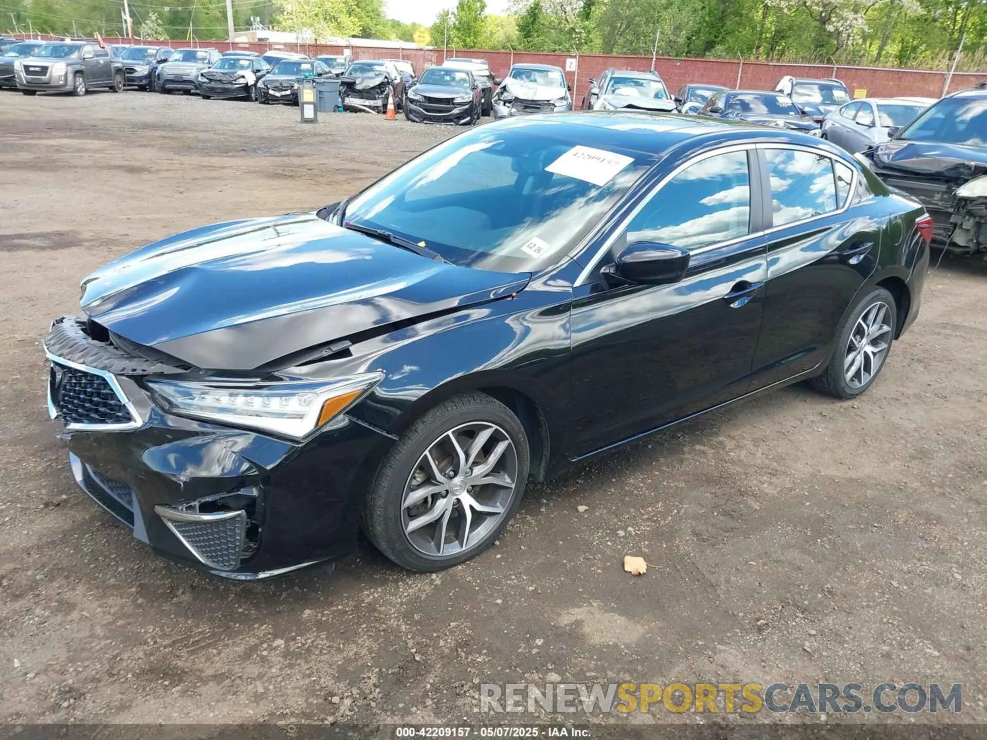 2 Photograph of a damaged car 19UDE2F7XNA003932 ACURA ILX 2022
