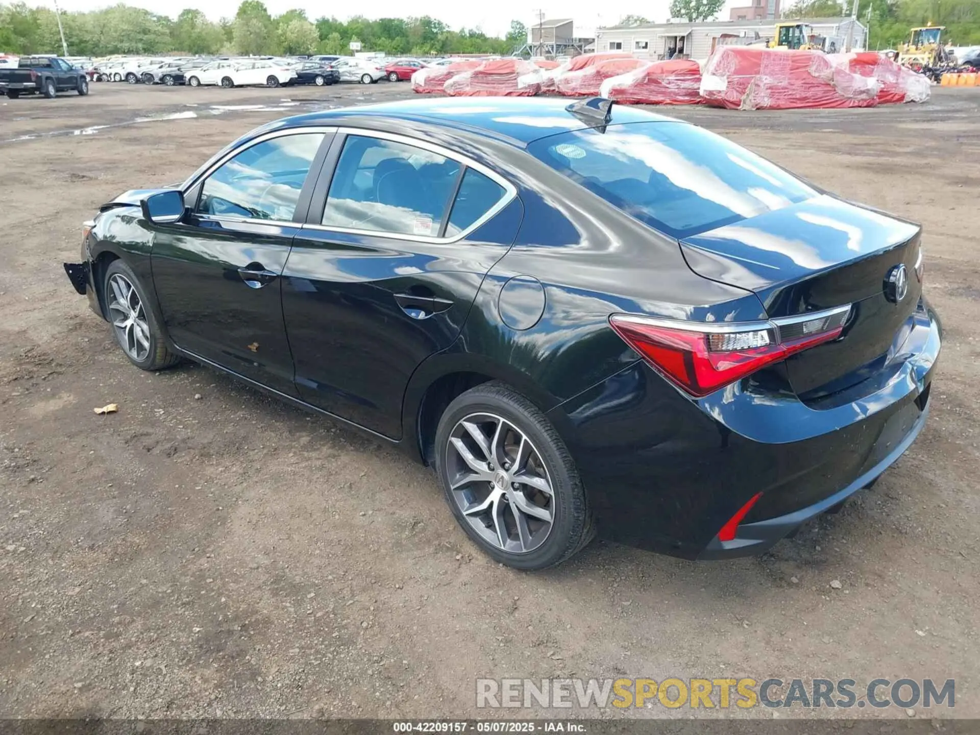 3 Photograph of a damaged car 19UDE2F7XNA003932 ACURA ILX 2022