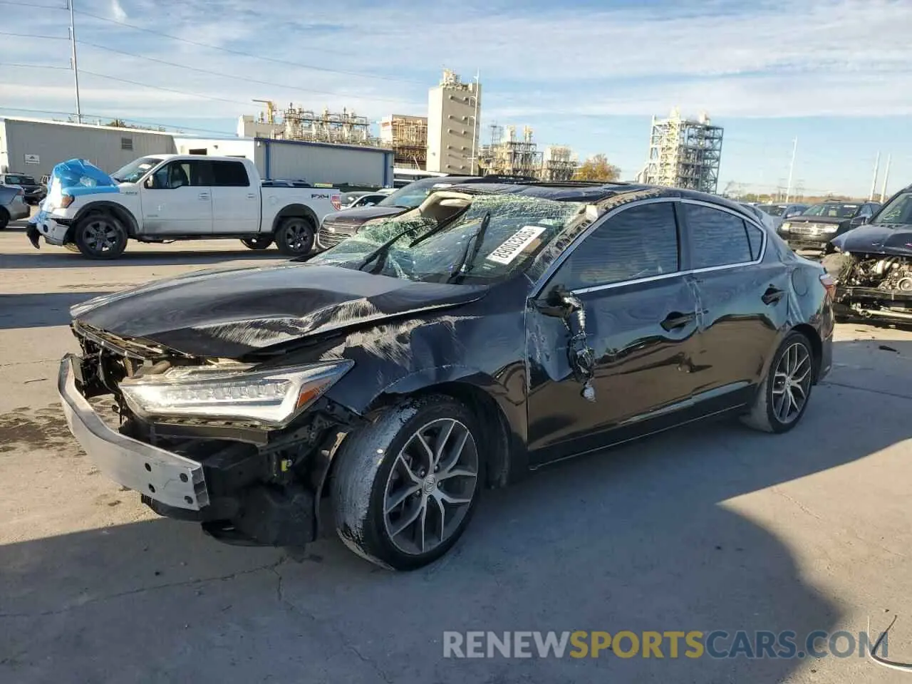 1 Photograph of a damaged car 19UDE2F7XNA005387 ACURA ILX 2022