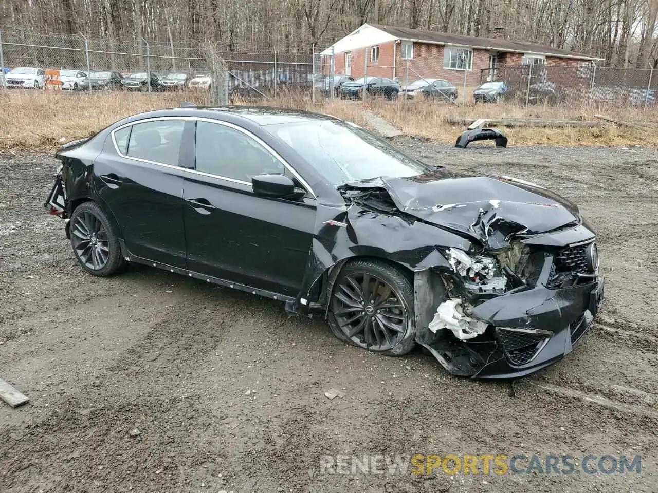 4 Photograph of a damaged car 19UDE2F80NA007870 ACURA ILX 2022
