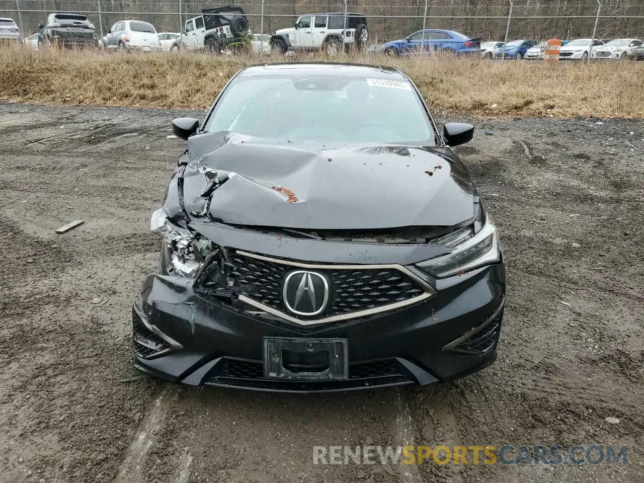 5 Photograph of a damaged car 19UDE2F80NA007870 ACURA ILX 2022