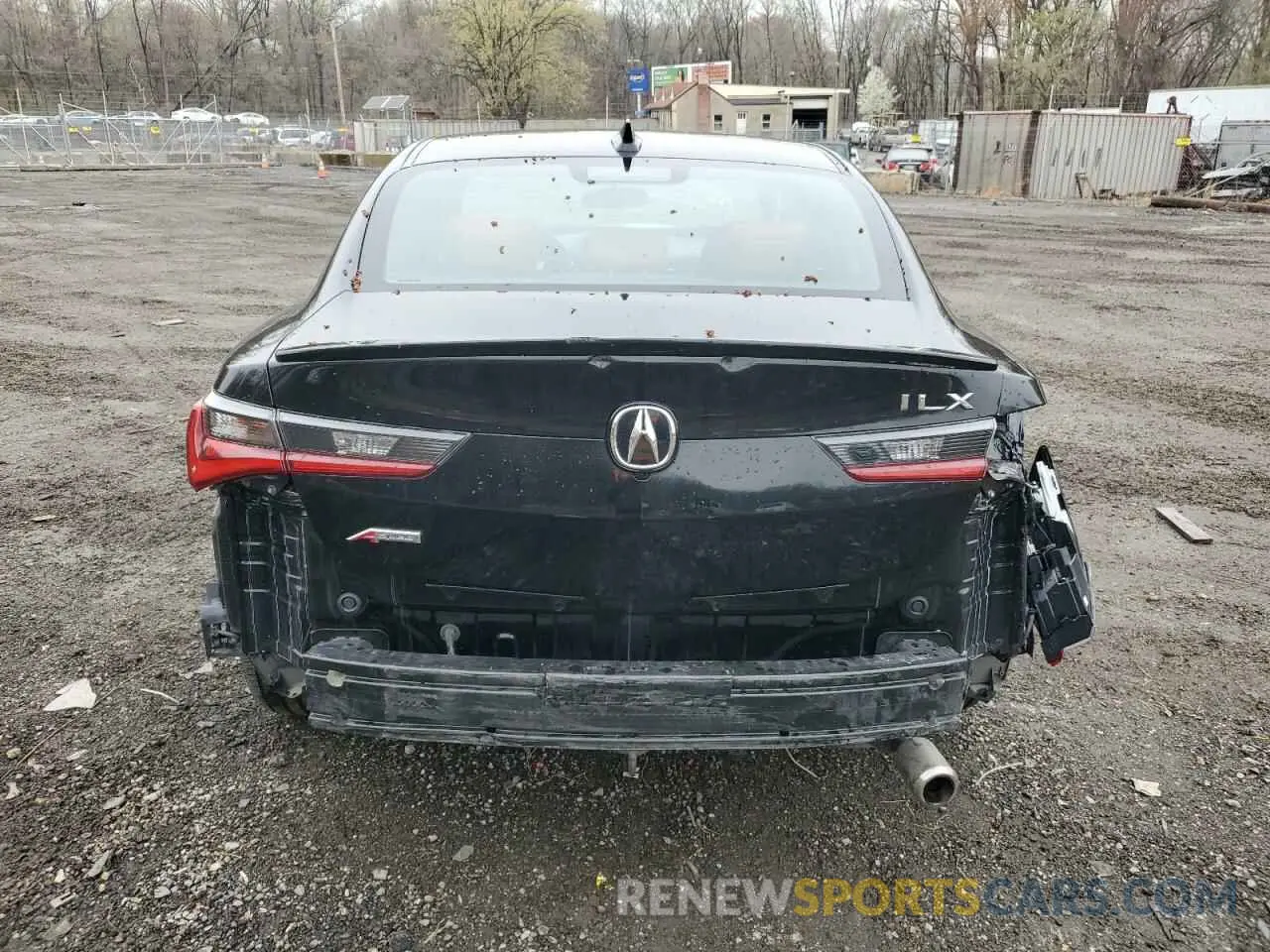 6 Photograph of a damaged car 19UDE2F80NA007870 ACURA ILX 2022
