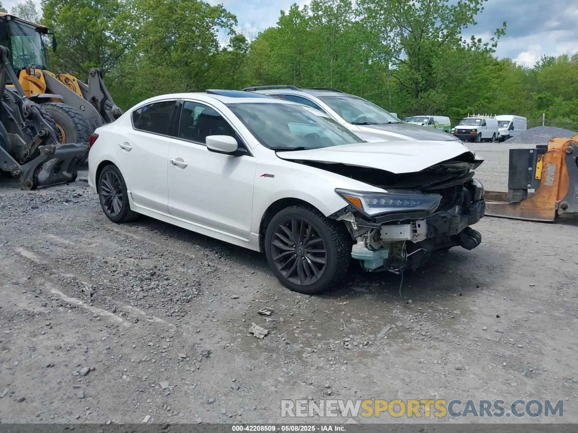 1 Photograph of a damaged car 19UDE2F81NA005108 ACURA ILX 2022