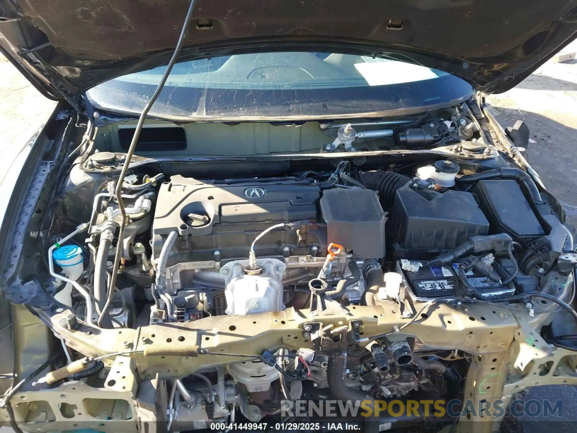 10 Photograph of a damaged car 19UDE2F81NA007361 ACURA ILX 2022