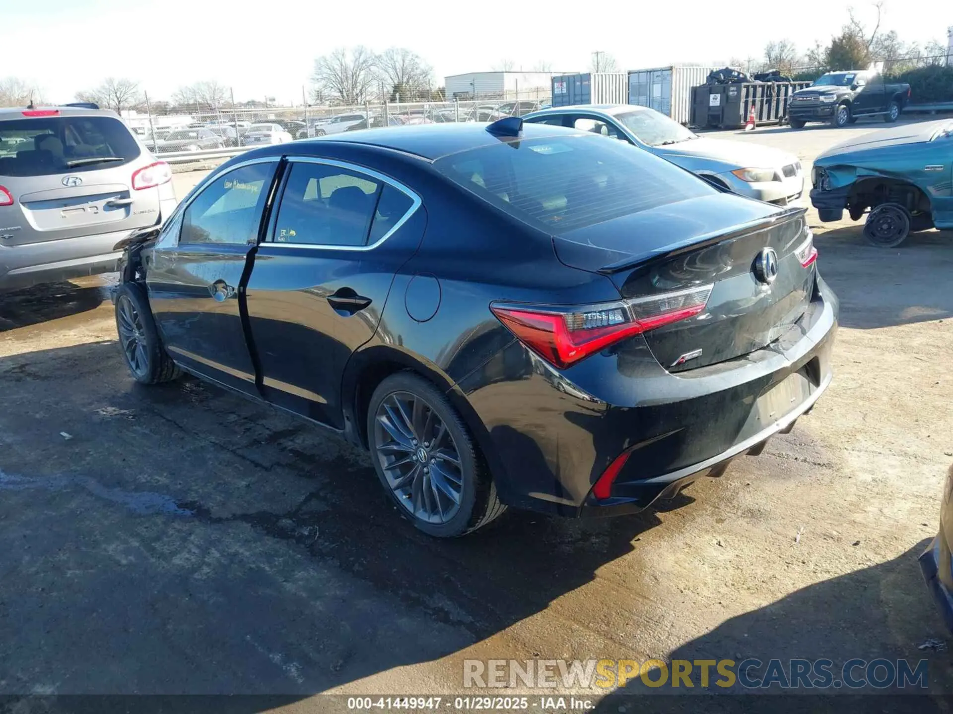 3 Photograph of a damaged car 19UDE2F81NA007361 ACURA ILX 2022