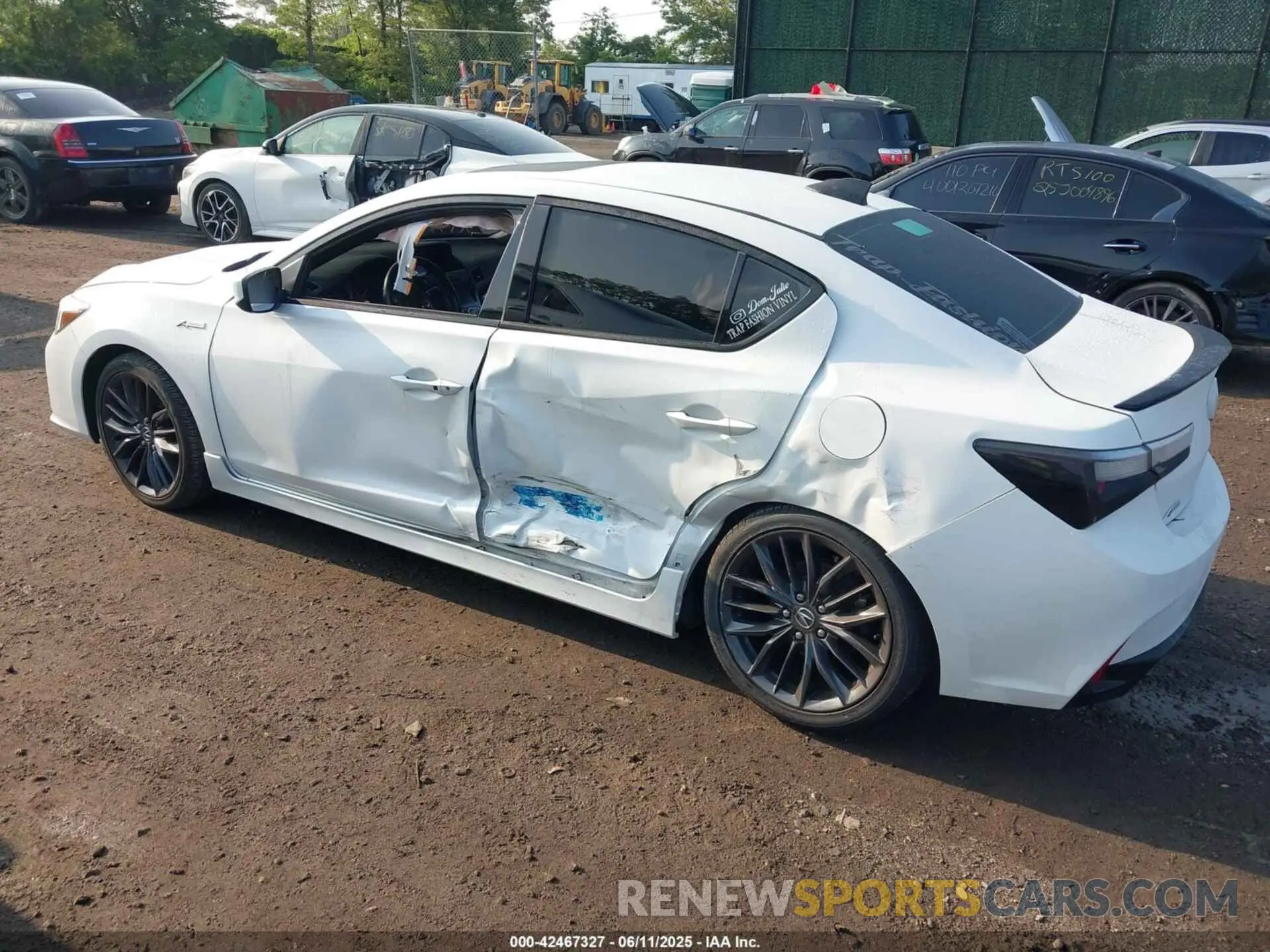 3 Photograph of a damaged car 19UDE2F81NA008980 ACURA ILX 2022