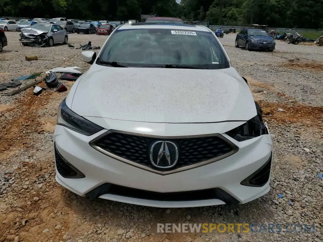 5 Photograph of a damaged car 19UDE2F82NA004470 ACURA ILX 2022
