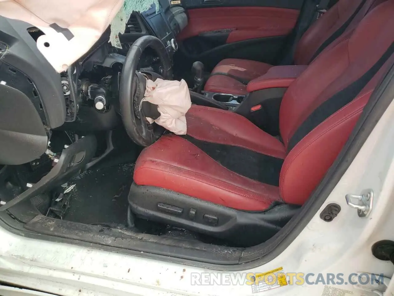 7 Photograph of a damaged car 19UDE2F82NA008860 ACURA ILX 2022