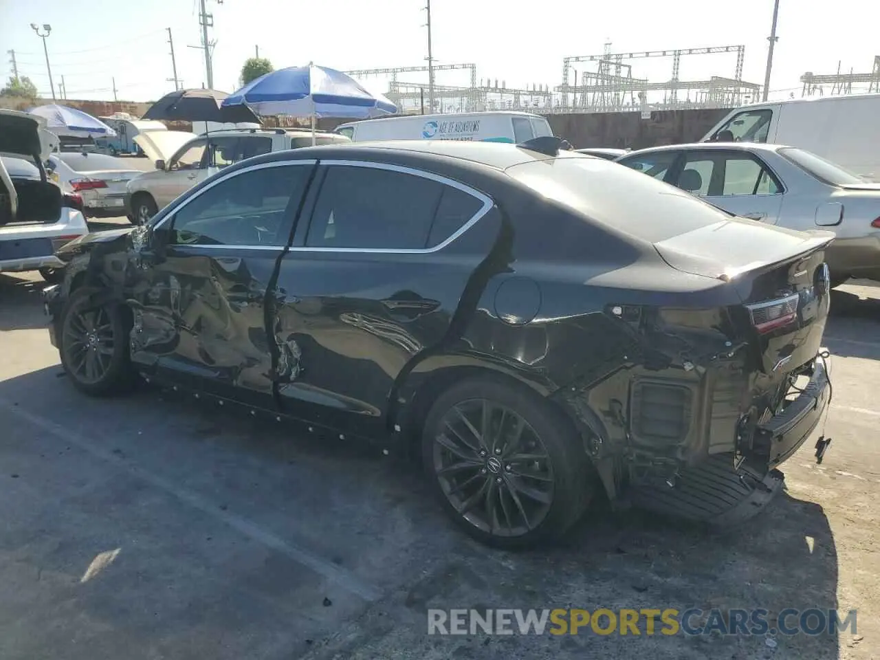 2 Photograph of a damaged car 19UDE2F83NA002680 ACURA ILX 2022