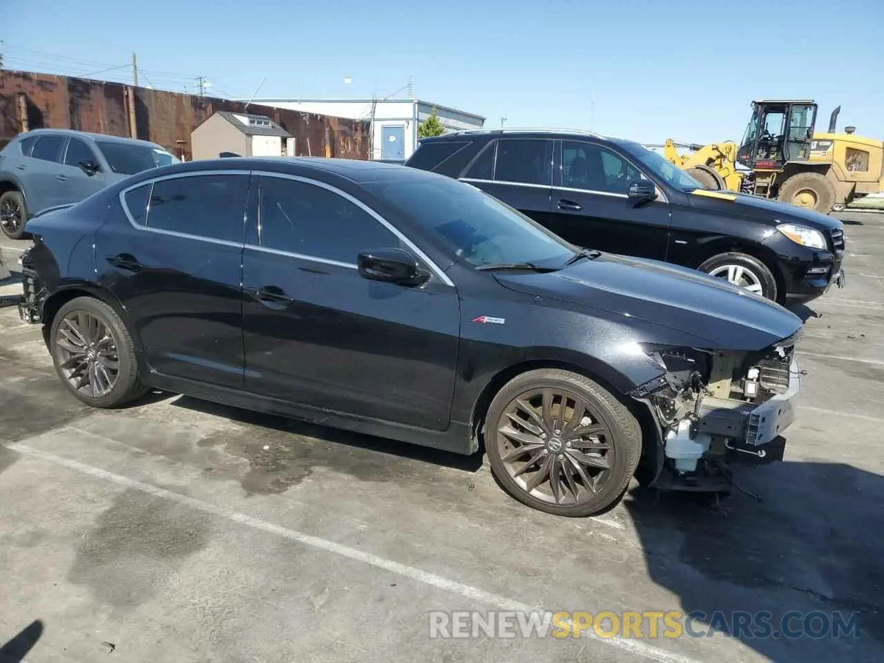 4 Photograph of a damaged car 19UDE2F83NA002680 ACURA ILX 2022